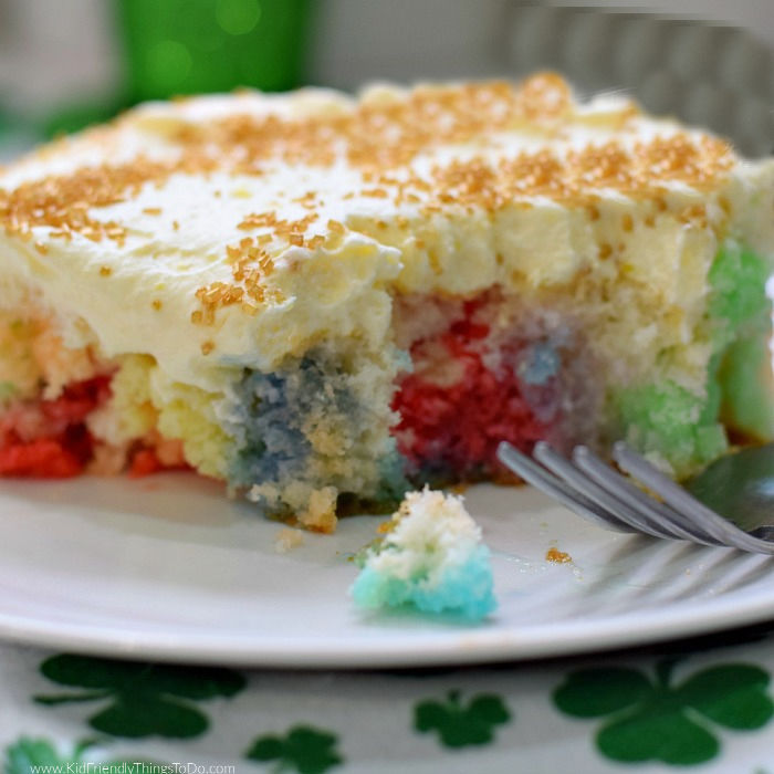 Jell-O Poke Cake