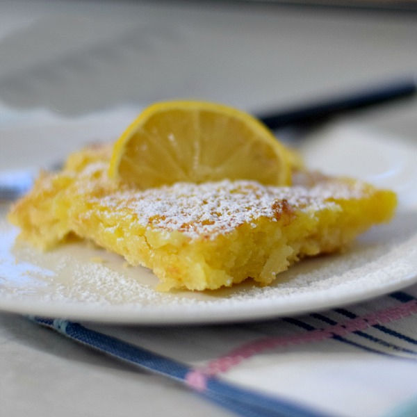 coconut lemon bars