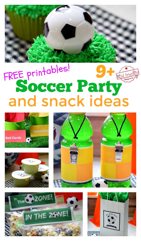 soccer birthday party ideas