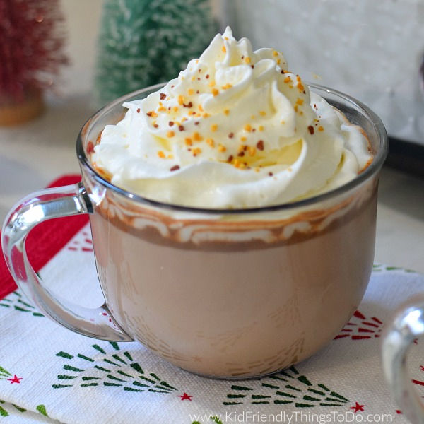 slow cooker hot chocolate