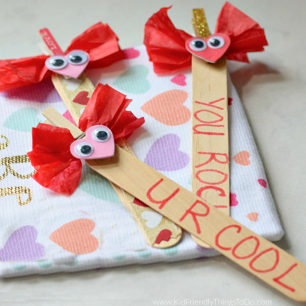 Valentine Bookmark Craft and Gift