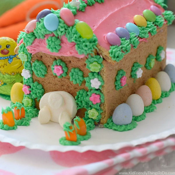 Easter Graham Cracker House craft