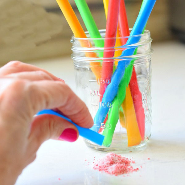 homemade pixie sticks