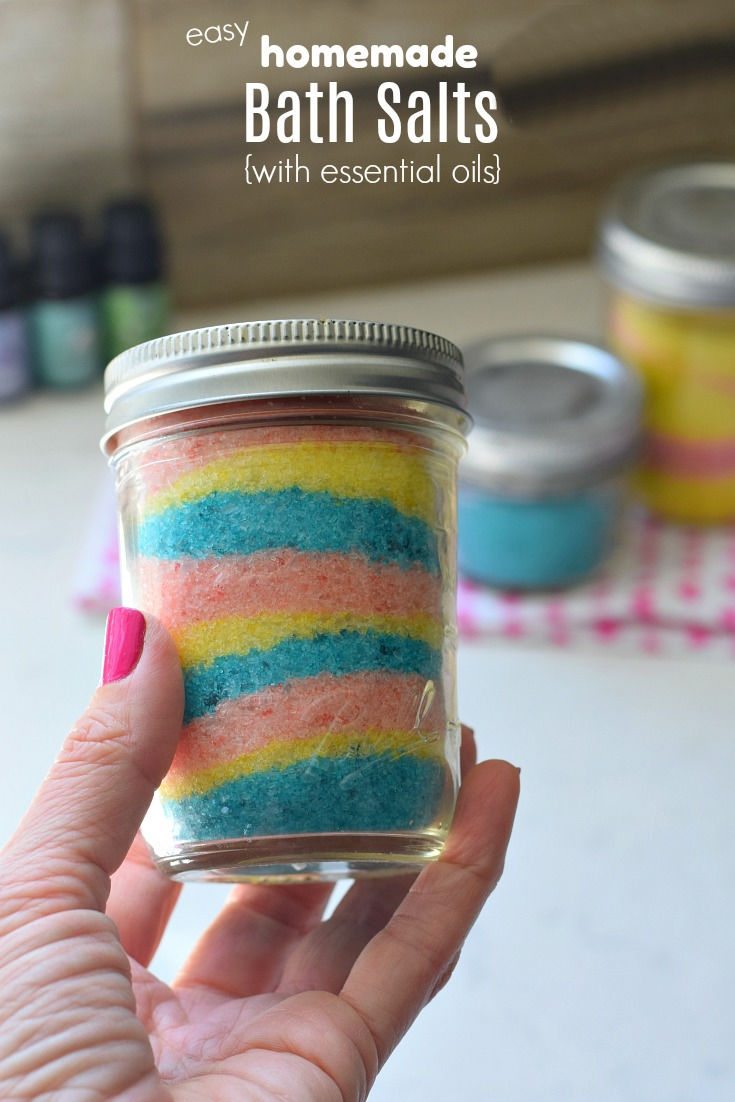 homemade bath salts