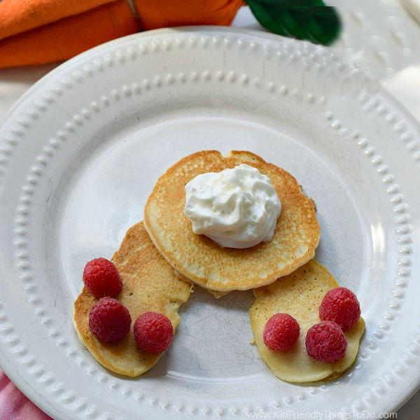 Bunny Butt Pancakes