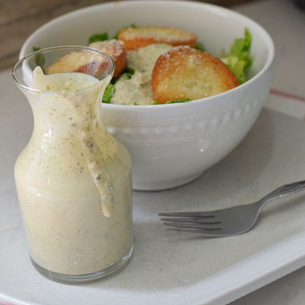 easy caesar salad dressing recipe