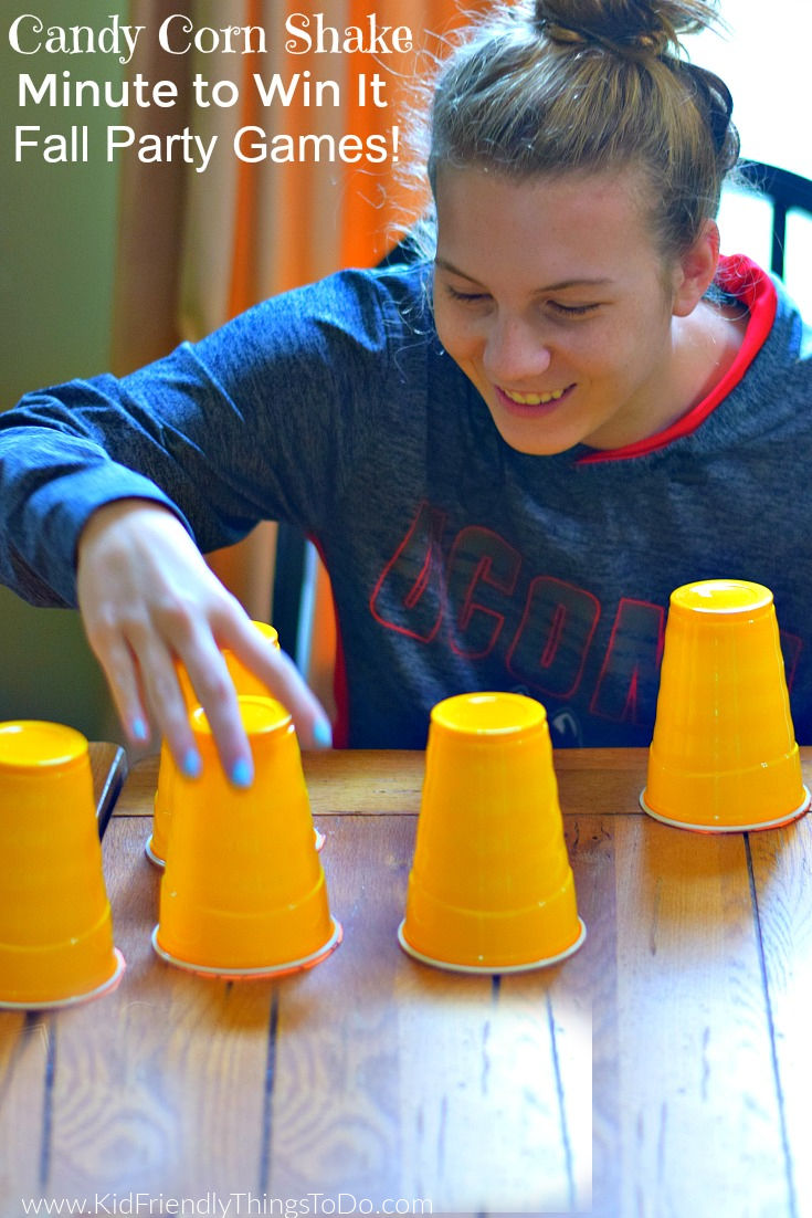 candy corn shake Thanksgiving game 