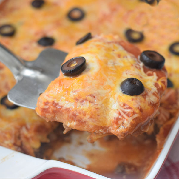 beef enchilada casserole homemade