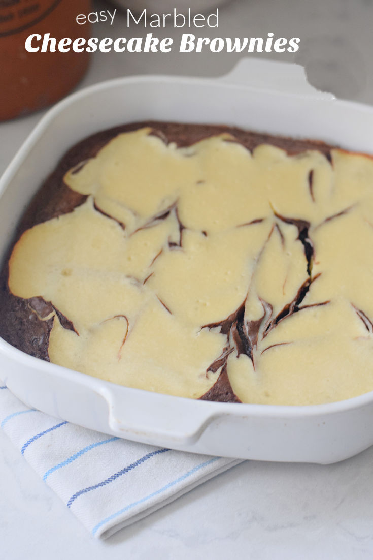 marble cheesecake brownies