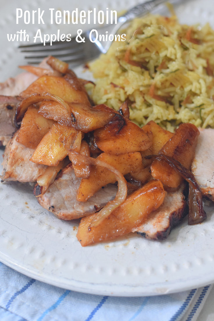 pork tenderloin with apples 