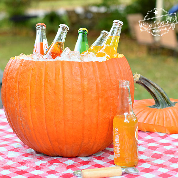 pumpkin ice bucket