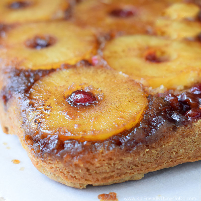 pineapple upside down spice cake