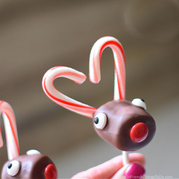 Rudolph marshmallow pop