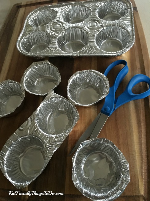 foil cupcake tin