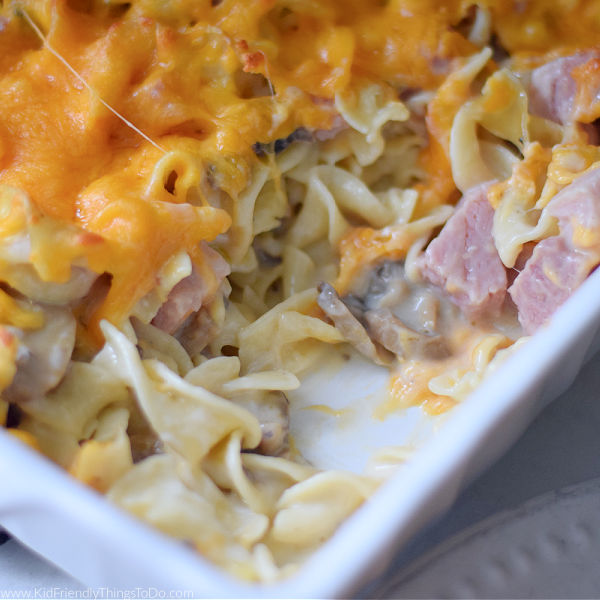 ham and noodle casserole