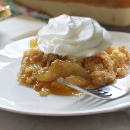 homemade apple crisp