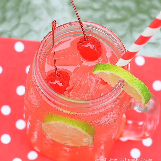 Sonic copy-cat cherry limeade drink