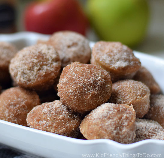 Baked Apple Cider Donut Bites