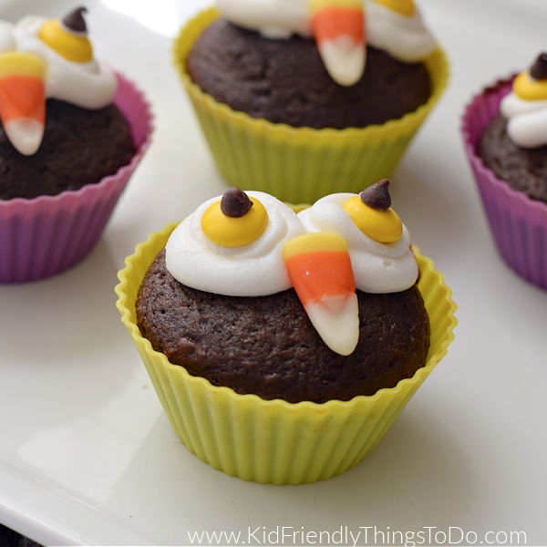 owl cupcakes