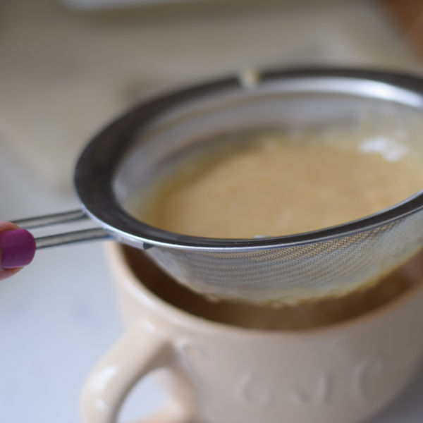 making gravy