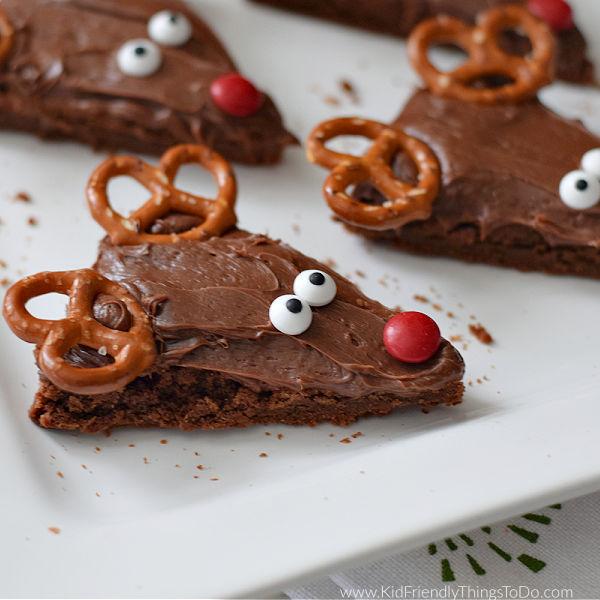 Rudolph brownies