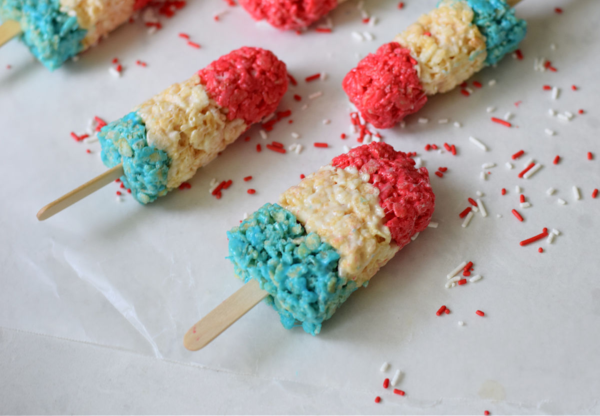 popsicle rice krispies treats 