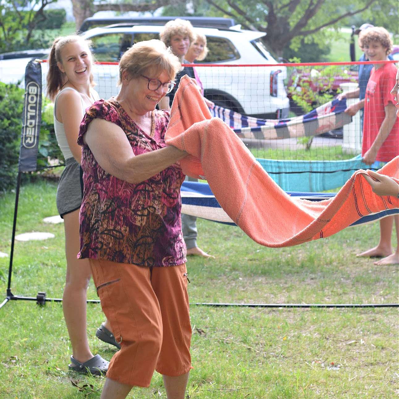 Water Balloon Volleyball