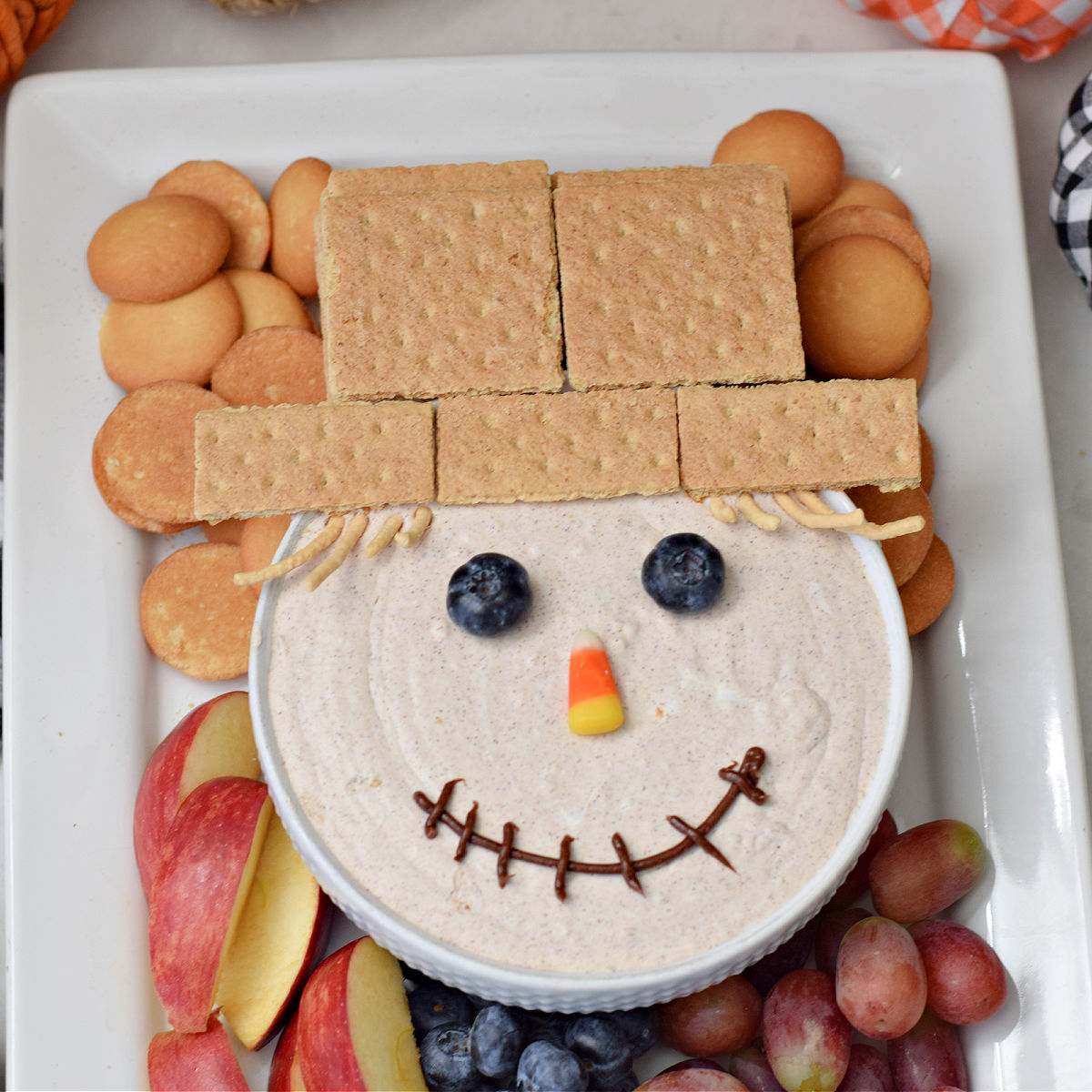 scarecrow fruit dip