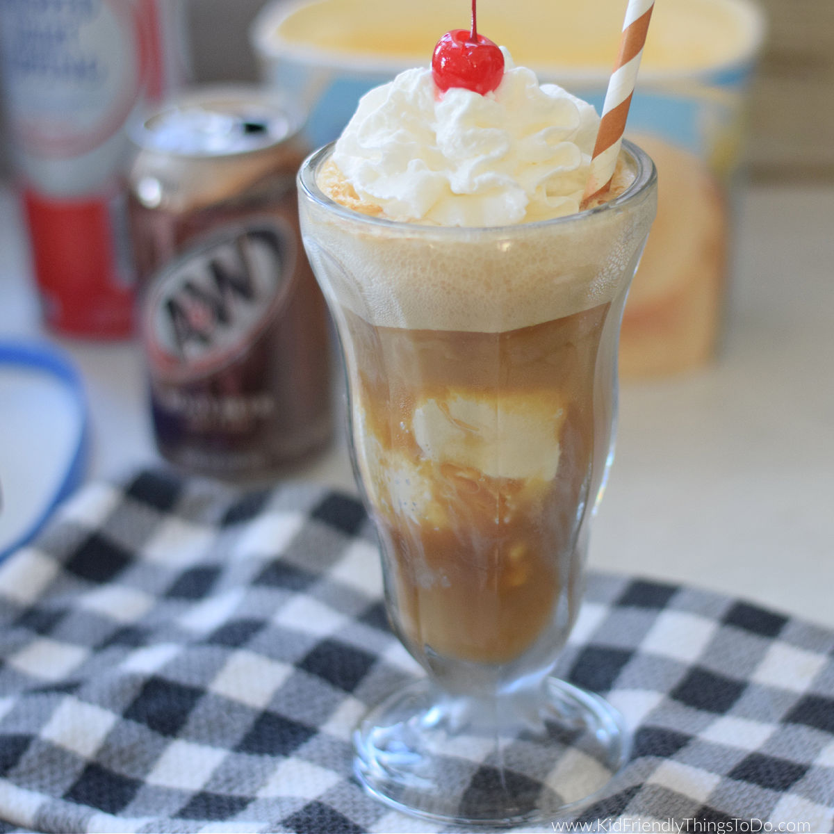 Classic Root Beer Float