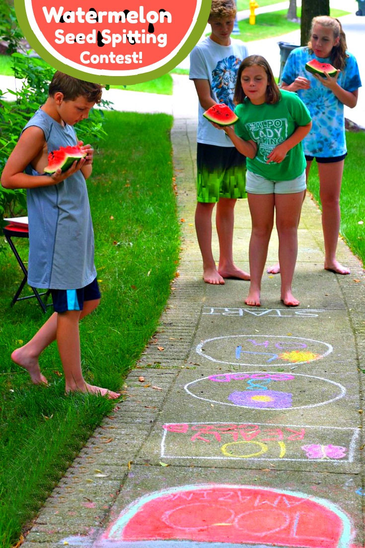 Watermelon Seed Spitting Contest