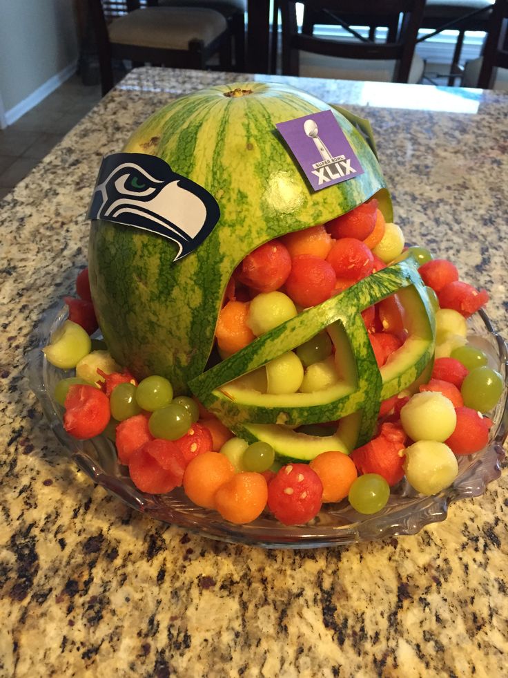 football watermelon helmet 